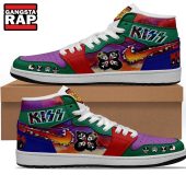 Kiss Band Rock Music Air Jordan 1 Hightop Shoes