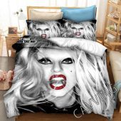 Lady Gaga Face Style Bedding Set