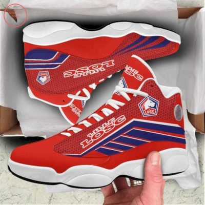 LOSC Lille Red Air Jordan 13 Shoes