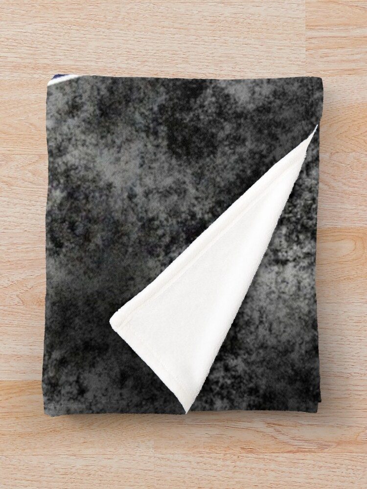 LOSC Lille Black Grey Big Logo Fleece Blanket LOSC Lille Black Grey Big Logo Fleece Blanket