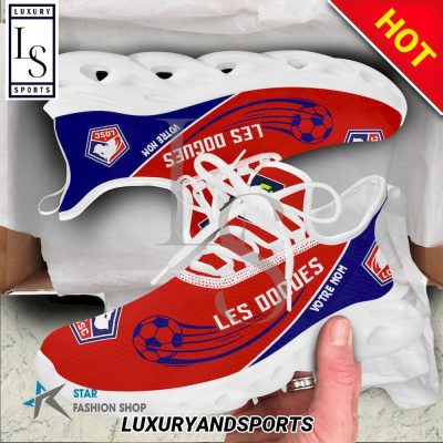 LOSC Lille Custom Name Red And Blue Max Soul Shoes