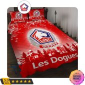 LOSC Lille Logo Xmas Bedding Set