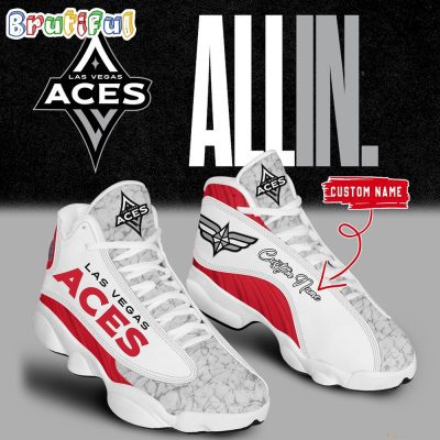 Las Vegas Aces Basketball Team Air Jordan 13 Shoes Sneakers