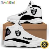Las Vegas Raiders Nfl Air Jordan 13 Shoes