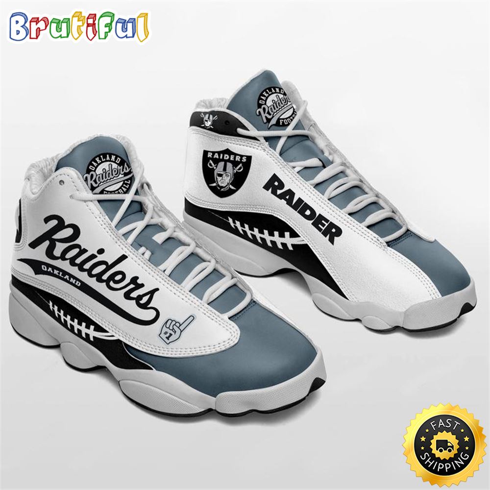 Las Vegas Raiders Nfl Ver 2 Air Jordan 13 Sneaker