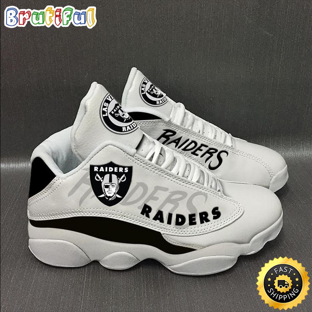 Las Vegas Raiders Nfl Ver 4 Air Jordan 13 Sneaker