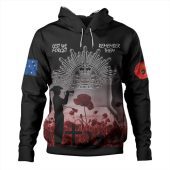 Australia Anzac Day Hoodie - Lest We Forget Red Hoodie