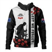 Australia Hoodie Anzac Day Lest We Forget Simple Style