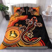 Australia Bedding Set Aboriginal Lizard Dreaming Outback