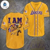 NBA Los Angeles Lakers Golden The Grinch Baseball Jersey