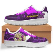 Cane Toads Low Top Sneakers F1 - Cane Toads Naidoc Week Aboriginal Inspired Flag Sneakers