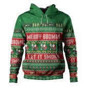 Australia Christmas Custom Hoodie - Merry BBQMax Let It Smoke Hoodie