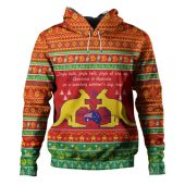 Australian Christmas Carol Christmas Hoodie - Jingle Bells Ugly Style Hoodie