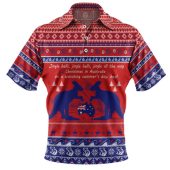 Australian Christmas Carol Christmas Polo Shirt - Jingle Bells Ugly Style Polo Shirt
