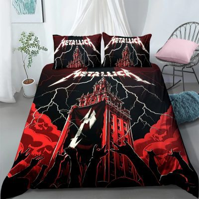 Metallica Miami Concert Bedding Set
