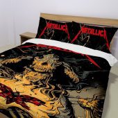 Metallica Moth Into Flame Bedding Set Mk2.jpg - demo10