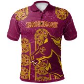 Brisbane Broncos Custom Polo Shirt - Indigenous Bronxnation Sport Polo Shirt