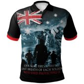 Australia Anzac Day Polo Shirt - Brave Spirit Golf Shirts