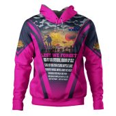 Australia Anzac Camo Hoodie - Custom Anzac Poem Lest We Forget Hoodie
