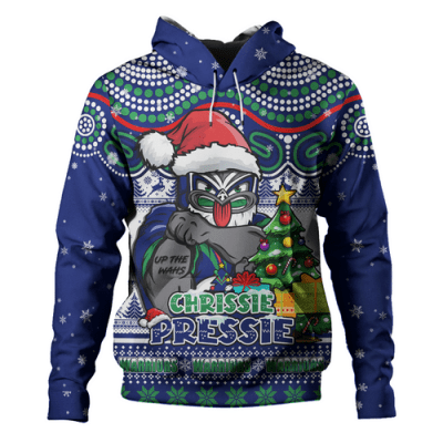 New Zealand Warriors Hoodie Aussie Ugly Christmas For Die Hard Fan Supporters