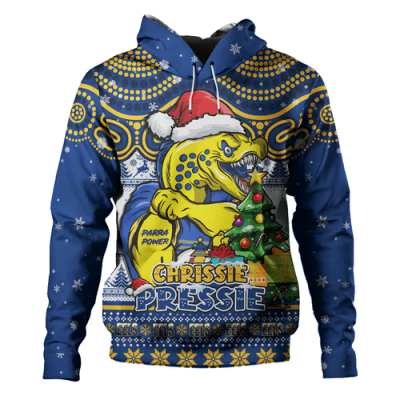 Parramatta Eels Hoodie Aussie Ugly Christmas For Die Hard Fan Supporters