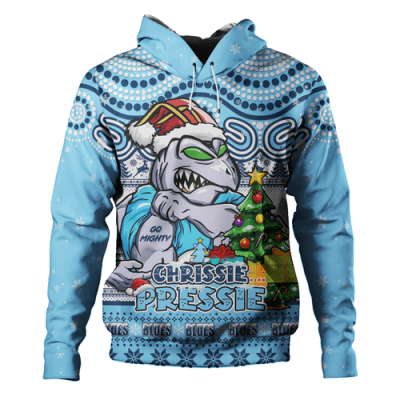 New South Wales Blues Hoodie Aussie Ugly Christmas For Die Hard Fan Supporters