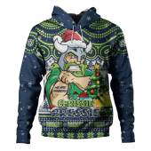 Canberra Raiders Hoodie Aussie Ugly Christmas For Die Hard Fan Supporters