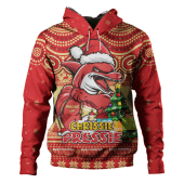 Redcliffe Dolphins Hoodie Aussie Ugly Christmas For Die Hard Fan Supporters