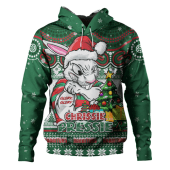South Sydney Rabbitohs Hoodie Aussie Ugly Christmas For Die Hard Fan Supporters