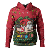 Australia Hoodie Aussie Ugly Christmas Santa Present