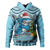 Cronulla-Sutherland Sharks Hoodie Aussie Ugly Christmas For Die Hard Fan Supporters