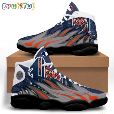 MLB Detroit Tigers Baseball Air Jordan 13 Shoes Sneaker