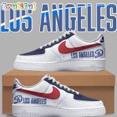 MLB Los Angeles Dodgers 2024 City Connect Air Force 1 Sneaker Shoes