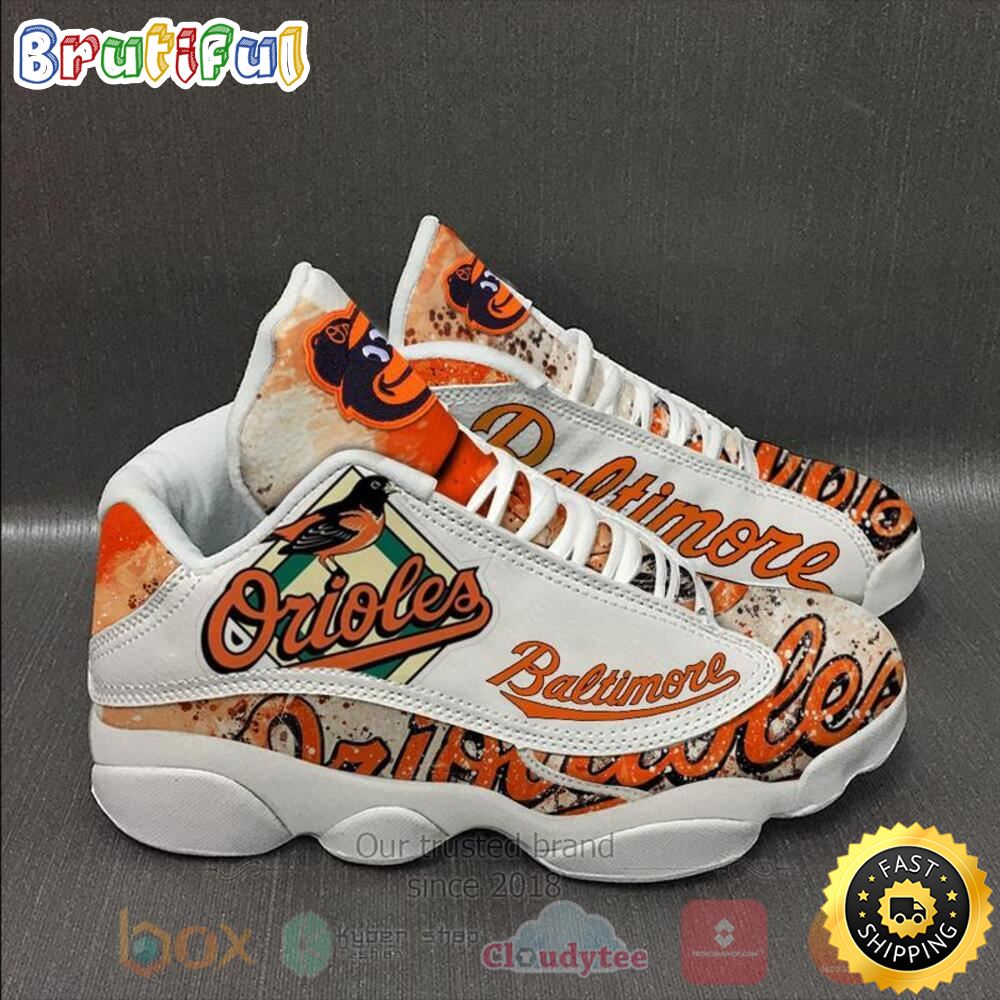 MLB Baltimore Orioles Air Jordan 13 Shoes V3 MLB Baltimore Orioles Air Jordan 13 Shoes V3