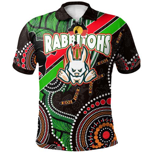 South Sydney Rabbitohs Polo Shirt - South Sydney Rabbitohs Aboriginal Inspired Dreaming Patterns Australia Culture Polo Shirt South Sydney Rabbitohs Polo Shirt - South Sydney Rabbitohs Aboriginal Inspired Dreaming Patterns Australia Culture Polo Shirt