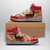 St. George Illawarra Dragons High Top Air Jordan 1 High |RED V With Indigenous Culture Culture High Top Basketball Shoes