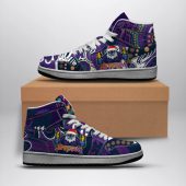 Melbourne Storm Christmas High Top Air Jordan 1 High |Merry Christmas Indigenous Melbourne Storm High Top Air Jordan 1 High