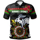 Australia Sydney Anzac Custom Polo Shirt - Anzac Day Sydney Aboriginal Inspired Polo Shirt