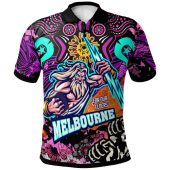 Melbourne Storm Naidoc Custom Polo Shirt - Torres Strait Islander Aboriginal Inspired Culture