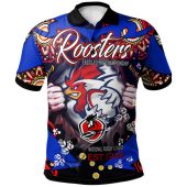 Sydney Roosters Hoodie - Custom Personalised Sydney Roosters "Easts To Championship" Aboriginal Inspired Player And Number Hoodie