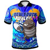 Cockroaches  Team Polo Shirt - Custom Naidoc Week and Torres Strait Aboriginal Inspired Flag  Polo Shirt