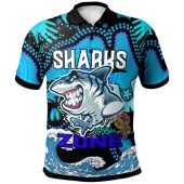 Cronulla-Sutherland Sharks Hoodie - Custom Naidoc Cronulla-Sutherland Sharks No Rules Zone Ball Torres Strait with Aboriginal Inspired Culture