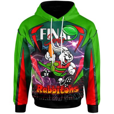South Sydney Rabbitohs Hoodie - South Sydney Rabbitohs Final Series Champions Personalised Name And Number Hoodie