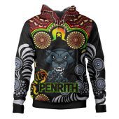 Penrith Panthers Naidoc Week Custom Hoodie - Torres Strait Aboriginal Inspired Style Hoodie