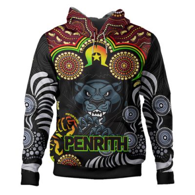 Penrith Panthers Naidoc Week Custom Hoodie - Torres Strait Aboriginal Inspired Style Hoodie