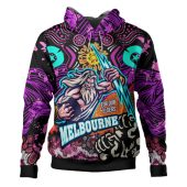 Melbourne Storm Naidoc Custom Hoodie - Torres Strait Islander Aboriginal Inspired Culture
