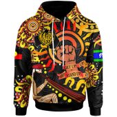 Australia Naidoc Week Hoodie - Custom Naidoc Week Aboriginal Inspired Culture in My Heart "Get up! Stand up! Show up!" Hoodie