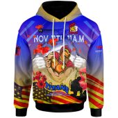 Gold Coast Titans Hoodie - Custom Gold Coast Titans Remembrance Day Lest We Forget Poppies Hoodie
