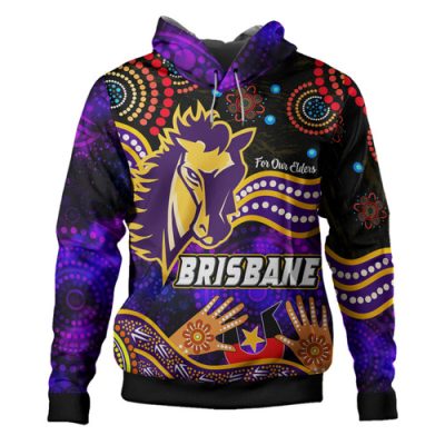 Brisbane Broncos Naidoc Week Custom Hoodie - Australia Naidoc Week and Torres Strait Islander Hoodie