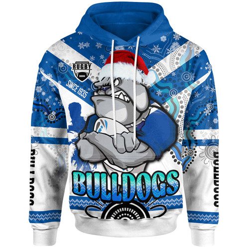 Canterbury-Bankstown Bulldogs Christmas Hoodie - Custom Canterbury-Bankstown Bulldogs Aboriginal Inspired Christmas Hoodie Canterbury-Bankstown Bulldogs Christmas Hoodie - Custom Canterbury-Bankstown Bulldogs Aboriginal Inspired Christmas Hoodie